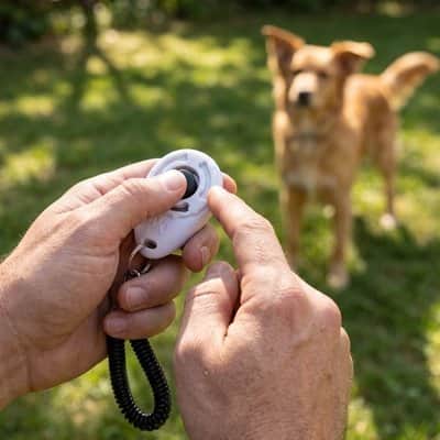 Clicker chien accessoire et dressage
