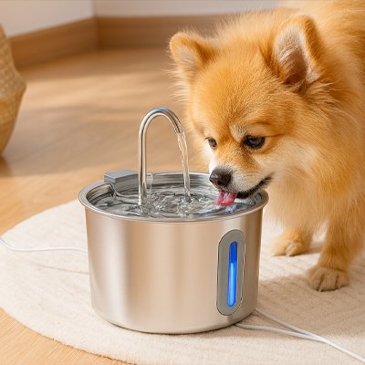 fontaine pour chien de race
