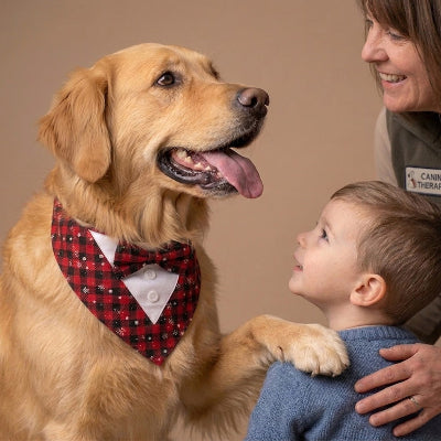 Chien zootherapie enfant