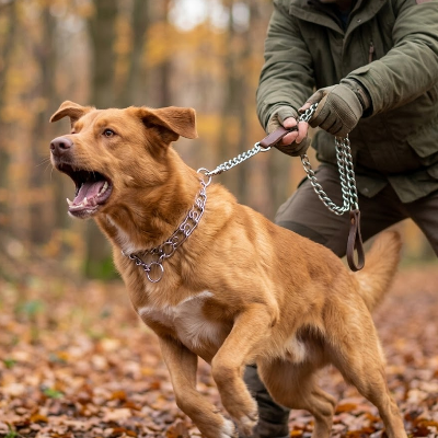 collier pour chien en chaine