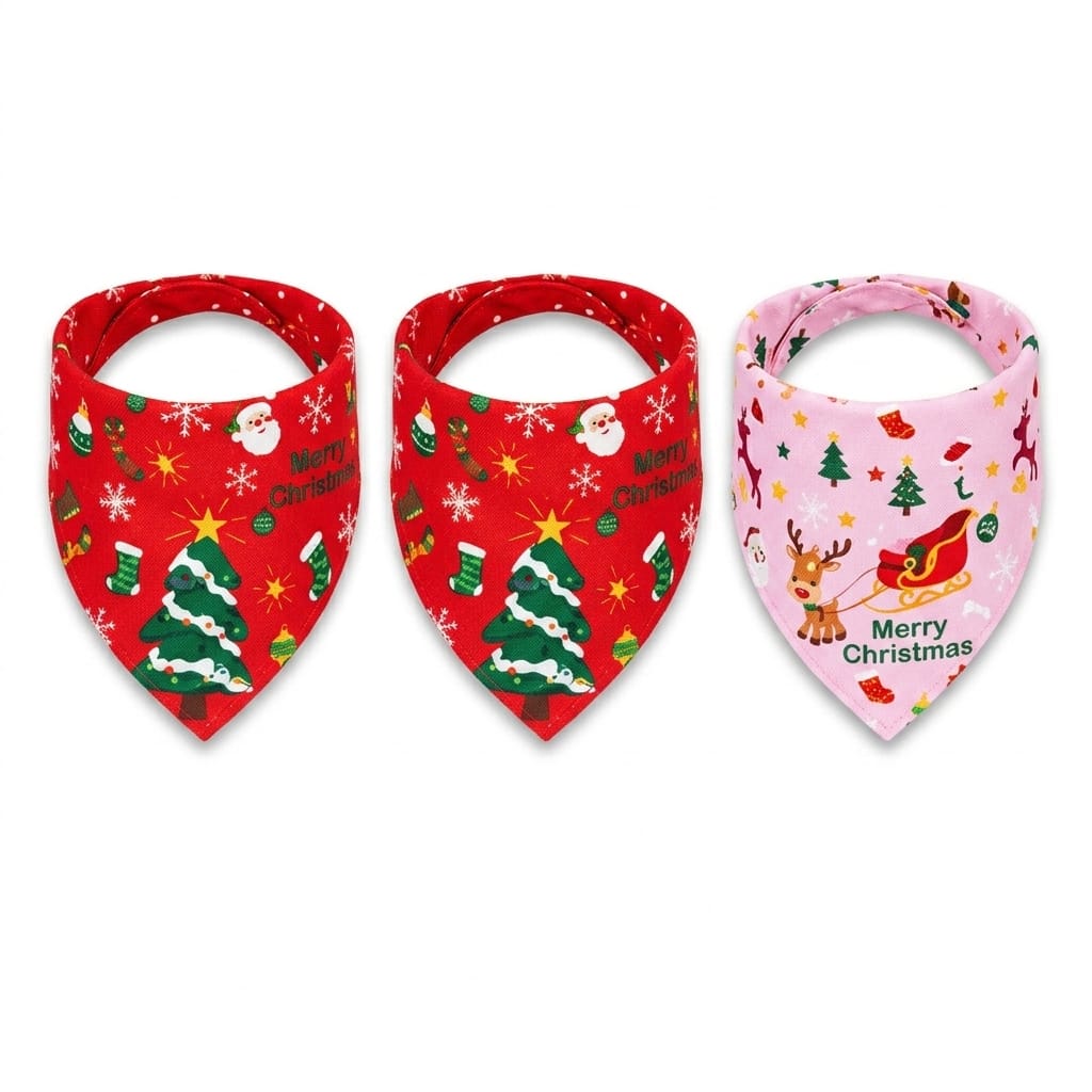 bandana trois modele noel
