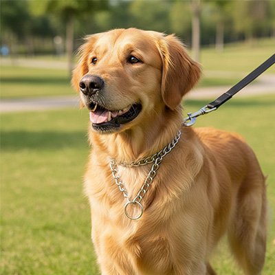 Collier Chien chaine resistante