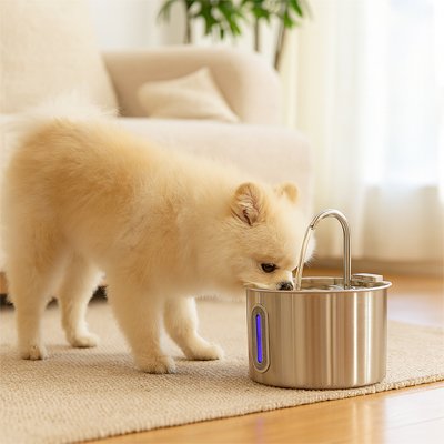 Fontaine a eau de luxe pour petit Chien 