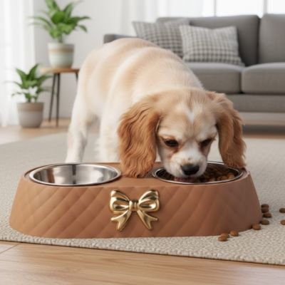 gamelle chien nourriture et eau