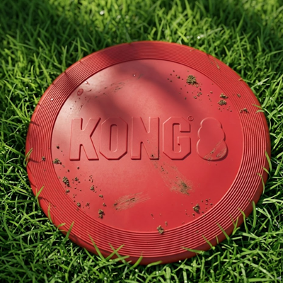 Jouet pour chien Kong | Disque Volant en Caoutchouc