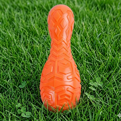 Jouet pour Chien en TPR|Forme Quille de Bowling Durable et Interactif