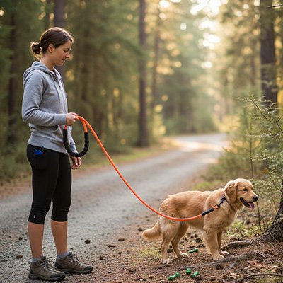 Longe laisse pour chien petit