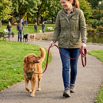 Longe pour Chien 3m grenat