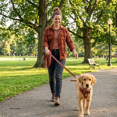 Longe pour Chien rouge