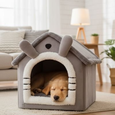maison pour gros chien taille large