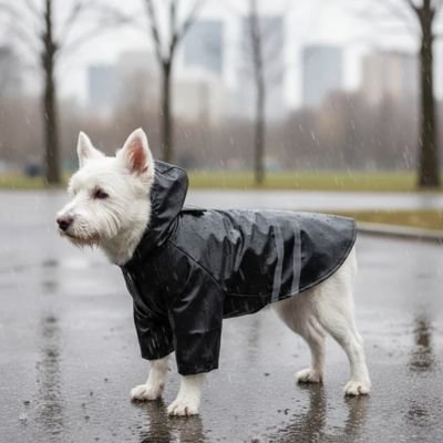 manteau noir pour petit chien 