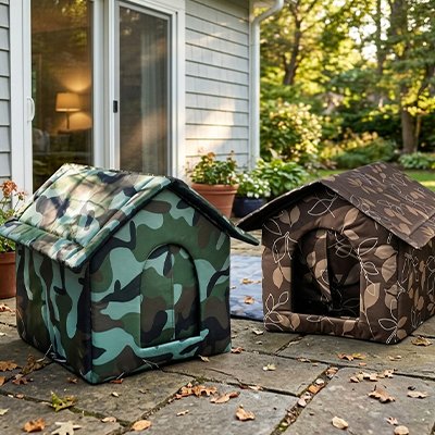 Niche Chien exterieur deux model