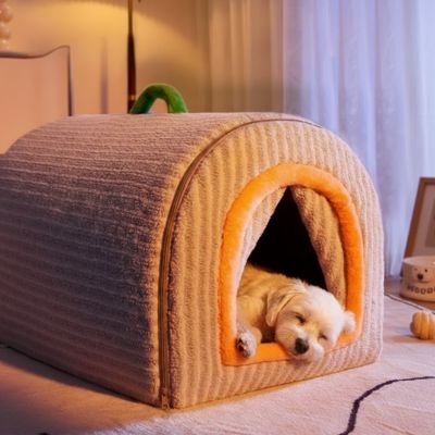 niche portable pour chien interieur 