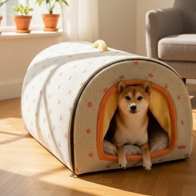 niche pour chien interieur confortable
